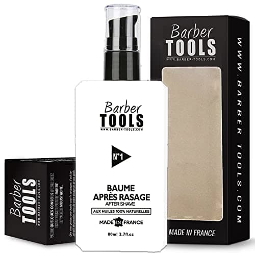 Baume après rasage 80ml - Pour l'entretien et le soin de la peau - FABRIQUE EN FRANCE ✮ BARBER TOOLS ✮