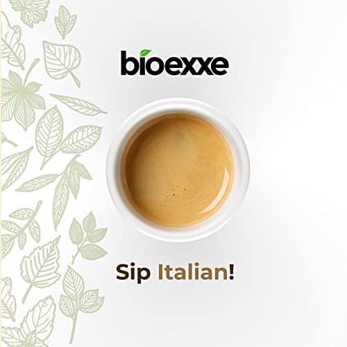 Gobletes Jetable carton expresso 100Pcs 75ml de bioexxe® - gobelet carton biodégradables- gobelets supportant les boissons jusqu'à 85°/90° - Petit format pour expresso italien (marron)