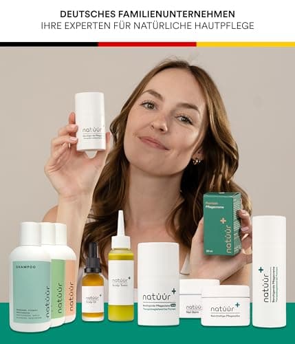 Natüür Crème de soin apaisante psoriasis - Crème psoriasis 15 ml aux ingrédients naturels, sans parfum, sans silicones ni colorants - à l'extrait de neem, apaise et hydrate la peau