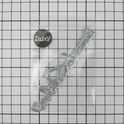 DzIxY Matrices de découpe en métal pour la fabrication de cartes, le gaufrage, le scrapbooking, les pochoirs, les pochettes de rangement