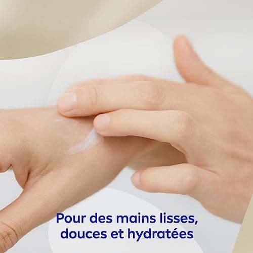NIVEA Crème mains nourrissante peaux très sèches (1 x 75 ml), soin mains hydratant à l'huile d'amande douce, crème mains hydratante efficace 24 h