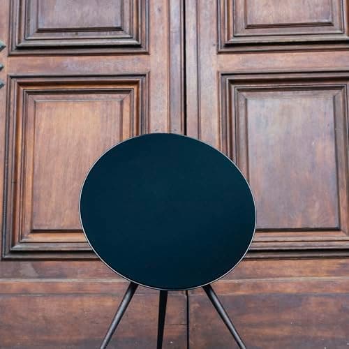 Bang & Olufsen Beosound A9 (5ème Génération) - Enceinte Design Emblématique de Luxe Puissante Bluetooth et WiFi Connectée avec Pieds en Bois - Black Anthracite
