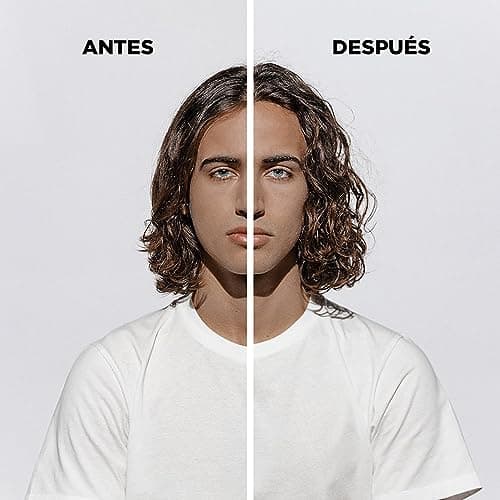 KÉRASTASE Genesis Homme - Bain de Force Quotidien - Shampoing Purifiant Fortifiant - Réduit La Chute Des Cheveux - Créatine & Racine de Gingembre - Cheveux Affaiblis en Perte de Densité - 250 ml