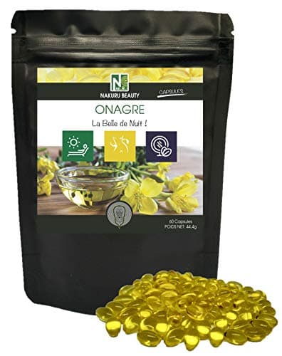 NAKURU | Onagre | 60 Capsules de 740mg | Gamme Beauty | Fabriqué en France |"La Belle de Nuit!"