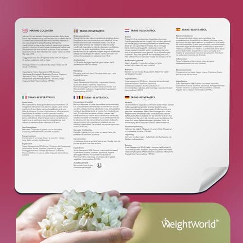 Trans Resveratrol (98%) avec Quercétine 550mg, 120 Gélules Vegan pour 4 Mois Source de Vitamine C, Resveratrol Polyphenols Renouée du Japon avec Sophora Japonica sans Stéarate Magnésium