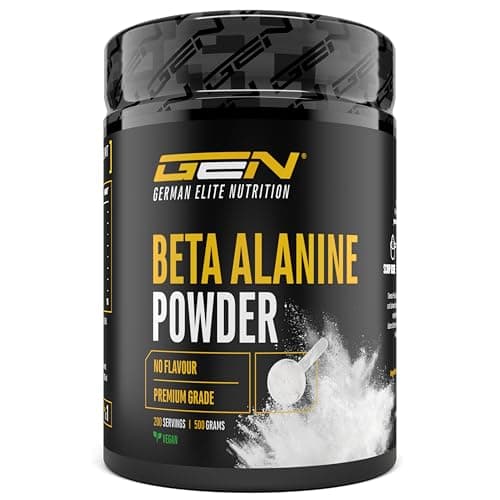 Bêta Alanine - 500 g poudre pure sans additifs - pureté +99% - 100% acide aminé Bêta Alanine - Vegan - German Elite Nutrition
