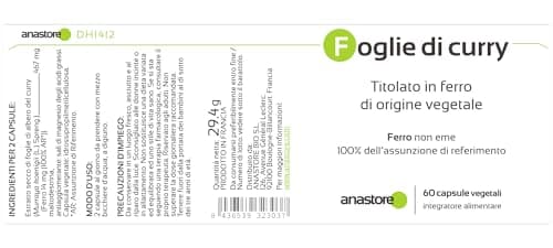 FER D'ORIGINE VÉGÉTALE (Kaloupilé)* 233.5 mg / 60 gélules * Carences (hémoglobine), Energie (fatigue), Immunitaire