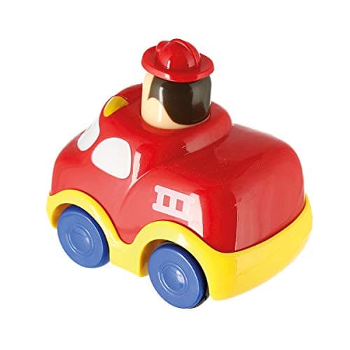 Bieco Voiture Bebe Pompiers | Voiture Friction Push and Go | Tut Tut Bolide Voiture | Petite Voiture Bebe 1 an Tutute Bolide Voiture Pat Patrouille Jouet Voiture Bebe Voiture Bébé Voiture pour Bebe