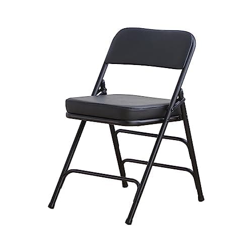 BOOSDEN Chaise Pliante, Chaise Pliante Confortable, Chaise Pliante Salle a Manger, Chaise pliante à 5cm rembourrage épais, Chaises Pliantes pour Cuisine,Bureau,Extérieur,Jardin, Charge maximale 136 kg