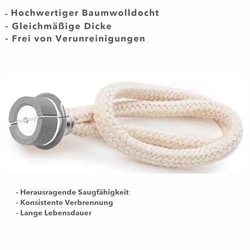 Kazis® 2 brûleurs avec mèche de rechange pour lampe Berger et toutes les autres lampes catalytiques