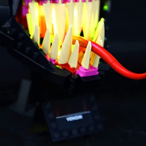 BRIKSMAX Kit d’éclairage à led pour LEGO SPIDERMAN Venom - Compatible avec Lego 76187 Blocs de construction Modèle- Pas inclure l’ensemble Lego