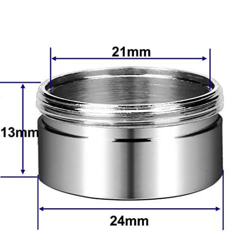 Gebildet 20pcs Mousseur Robinet Economiseur d'Eau M24 Embout Brise Jet Robinet Cuisine Matériel pour Mitigeur d'Evier de Cuisine et de Lavabo de Salle de Bain