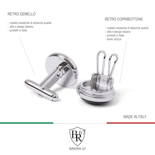 BRERA 67 - coffret cadeau homme 5 pièces cravate, mouchoir de poche costume homme, pince à cravate, couvre boutons et bouton de manchette personnalisé, cadeau homme original mariage