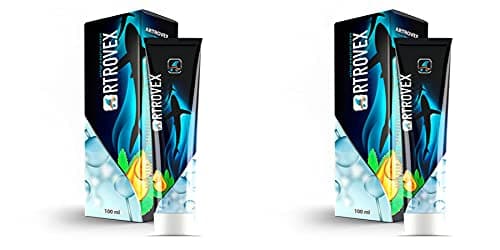Artrovex 2 tubes de 100 ml (2x100ml) Formule unique Muscles et Articulations Effet Chaleur et crème anti-douleur