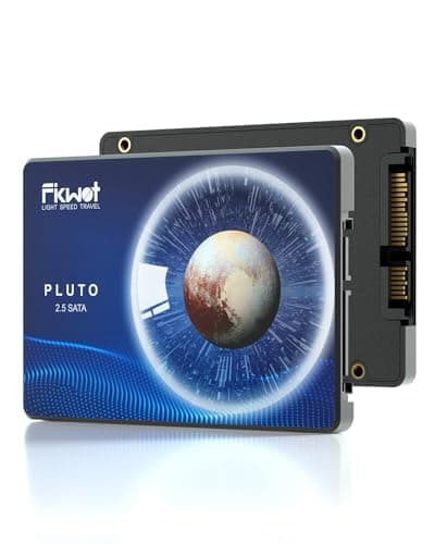 Fikwot FX815 Disque Dur Interne SSD SATA 1To 3D NAND 2,5" SATA III 6 Go/S, 320 TBW (téraoctets écrits) Jusqu'à 560 mo/s pour Ordinateur Portable et Ordinateur de Bureau, SSD 2,5 1To