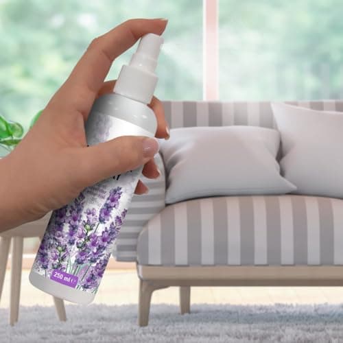 Aroma Spray Set Lavande 2x250ml - Spray à l'Huile Essentielle d'Lavande - Brume Parfumée - Maison Spray d'Intérieur - Parfum de Linge - Vaporisateur d'Oreiller - Relaxation - Aromathérapie