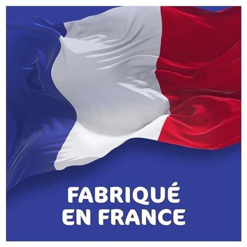 Dash 2in1 Lessive Liquide 102 Lavages, Envolée D’Air, Avec une Touche d’Huiles Essentielles et de Lenor, Fabriquée en France