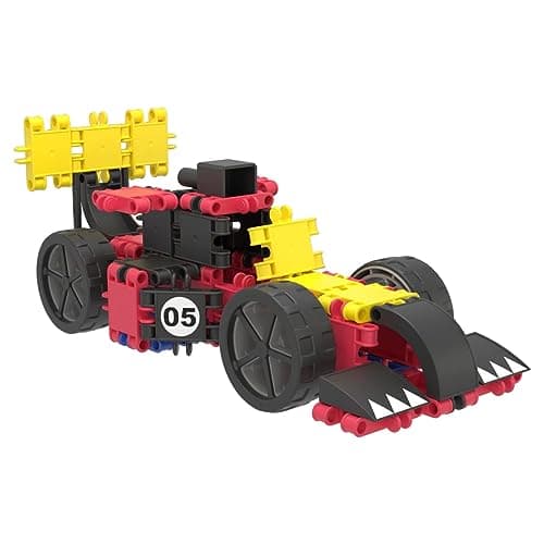 Clics Jeu de Construction, Rollerbox 15 en 1, 305, 72 Accessoires at Autocollants, Jouets Enfants STEM pour des Heures de Plaisir, 3 Ans jusqu'à 12 Ans, Jouets DURABLES en Plastique RECYCLÉ