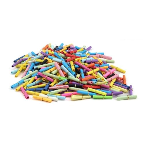 LNSYSNS Petits Message Rouleau de Papier, 350 Pièces Souhaitant Défiler Papier, Colorés Souhaitant Défiler Papier Peut être Utilisé Comme Notes de Message et Mariages de Fête