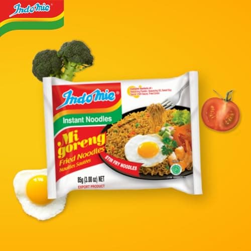 INDOMIE - Nouilles instantanées Mi Goreng - (1 X 80 GR) (L'emballage peut varier)