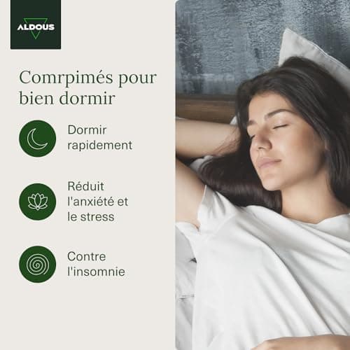 500 Comprimés Melatonine 1 mg | 500 nuits (+ 16 mois) | Mélatonine pure | Mélatonine contre l'insomnie, Mieux Dormir | Mélatonine pour bien dormir | Complement Alimentaire Fatigue | Fabriqué dans l'UE