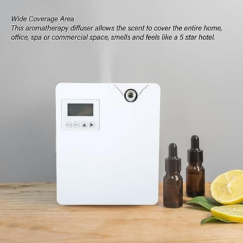Bewinner Machine à Air Parfumée Intelligente avec Technologie de Nébulisation, Diffuseur D'huiles Essentielles sans Eau Professionnel 300 ML, Diffuseur de Parfum de Nébulisation sans Eau