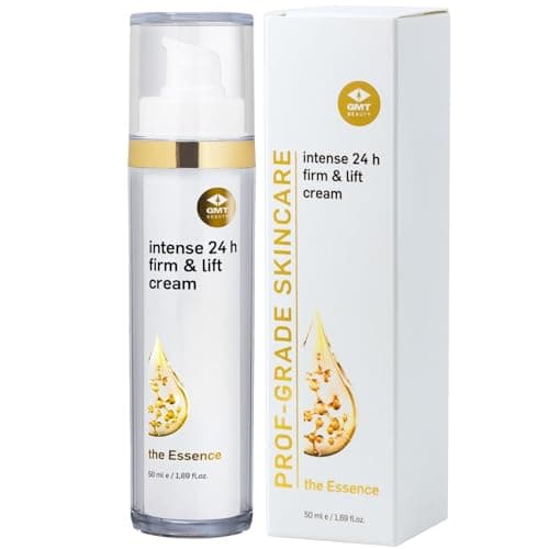 GMT Beauty Intense 24h Firm & Lift Cream - Creme Hydratante Visage - Crème de Nuit et de Jour Tous Types de Peau - Crème Anti-rides à Effet Lifting - Soins pour le Visage pour Hommes et Femmes