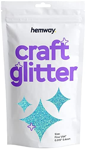 Paillettes pour artisanat gobelets en résine irisée bleu bébé cartes bijoux de Noël bougies fines 100 g/3,5 oz