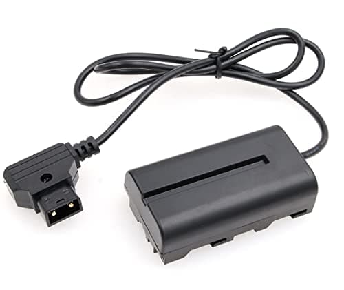 ZBLZGP D-tap NP-F970 Alimentation factice pour moniteur Atomos Shogun Ninja V Inferno