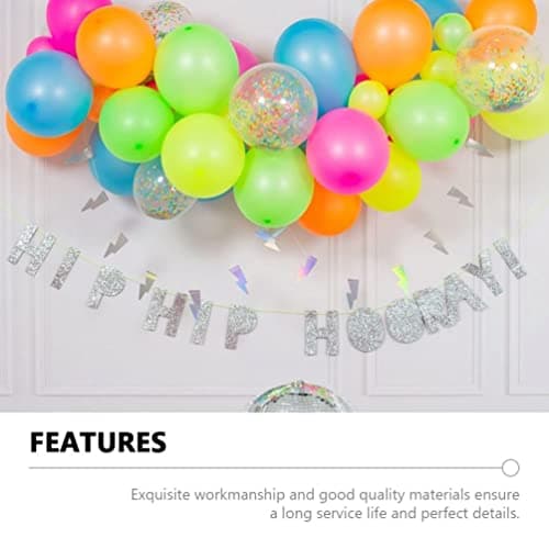 TOYANDONA 50Pcs Ballons de Fête Au Néon Ballons Fluorescents Ballons de Latex Colorés Ballons de Fête Lueur pour Blacklight Party Anniversaire Fournitures de Mariage 12 Pouces