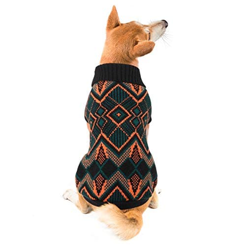 Idepet Animal de Compagnie Chat Chien Pull, Hiver Chien Manteau Veste Gilet Chaud Pet Pull Pull vêtements pour Chatons Chiots Chats et Chiens