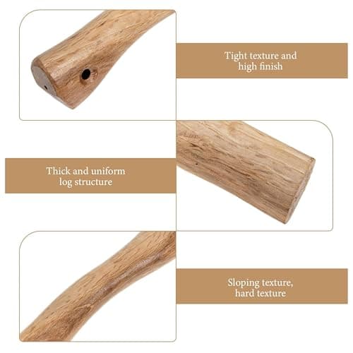 Remplacement du Manche de en Bois Trou Manche de Remplacement de en Aokagi Manche de Remplacement en Bois Manche de Hachette Manche de Marteau