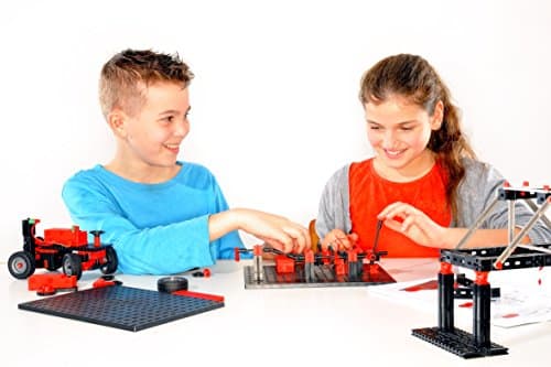 fischertechnik Mechanic & Static 2, 536622 – kit de Construction pour Enfants, Jeu éducatif, 30 modèles, à partir de 9 Ans, Noir