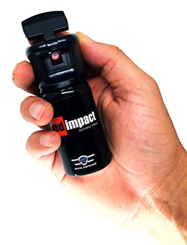 REDimpact Spray Anti Agression de Poche Gel 40 ML - Taille Standard - Format : Sac a Main Femme, Manteau Femme, Sacoche Homme, Veste, Sac a Dos