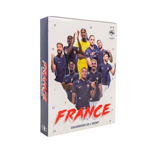 Cinereplicas FFF - Calendrier de l'Avent Équipe de France de Football - Licence officielle
