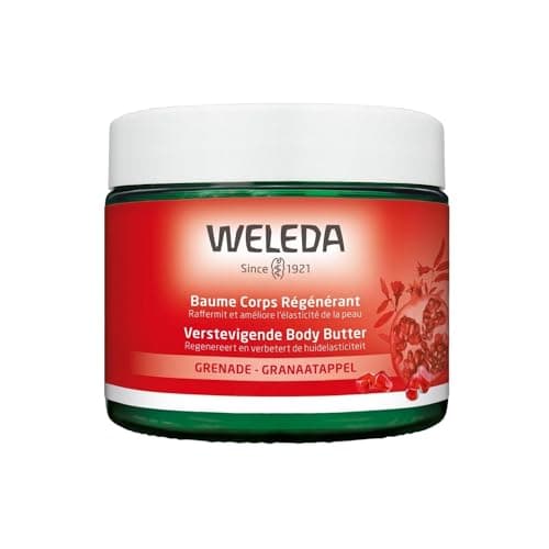 WELEDA - Baume corps régénérant à la Grenade - Améliore l'élasticité - peaux sèches à très sèches - NATRUE* - Vegan** - 150 ml