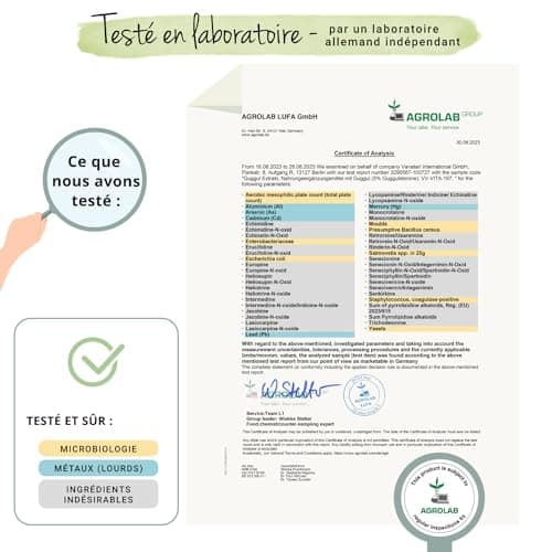 Guggul PREMIUM Vegavero® | 120 Gelules (4 mois) | 5% de Guggulstérones | Cholesterol + Antioxydant Puissant l DOSE LA PLUS ELEVEE: 500 mg d'Extrait par Gélule | Sans Additifs et VEGAN
