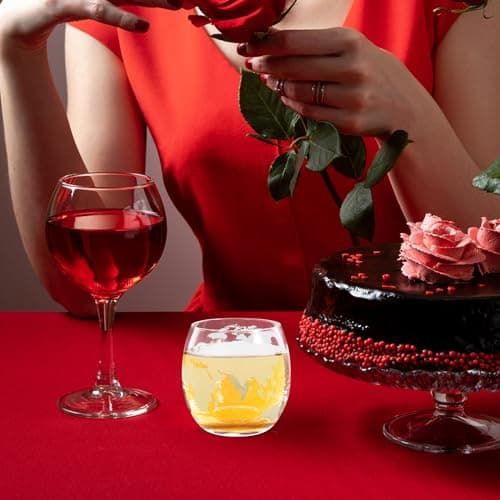 DOITOOL Lot de 2 verres à whisky en verre transparent pour carte du monde - Pour le vin, le whisky, le bar à la maison