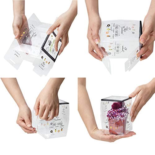 JARSEEN 2 Coffret Cadeau Noel Chaussettes Femme Super Confortables Chaud Douces Mignon Noël (2 Rose, EU 36-42)