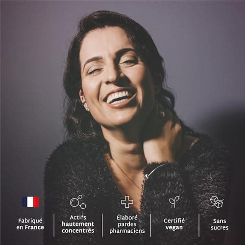 Mium Lab - Ménopause Sans Hormones Cure 21 Jours | Bouffées de Chaleur, Sueurs nocturnes, Humeur, Stress | Plantes (Gattilier, Sauge, Kudzu) & Vitamines | 42 Gummies Sans Sucre | Fabriqués en France