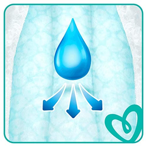 Pampers Baby Dry taille 3, 6-10 kg, Mega Plus Pack, 136 pièces