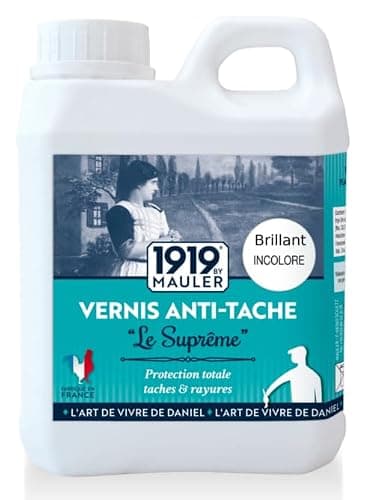 MAULER Vernis Bois & Peinture - Antitache Le Suprême Brillant Incolore 0,5L