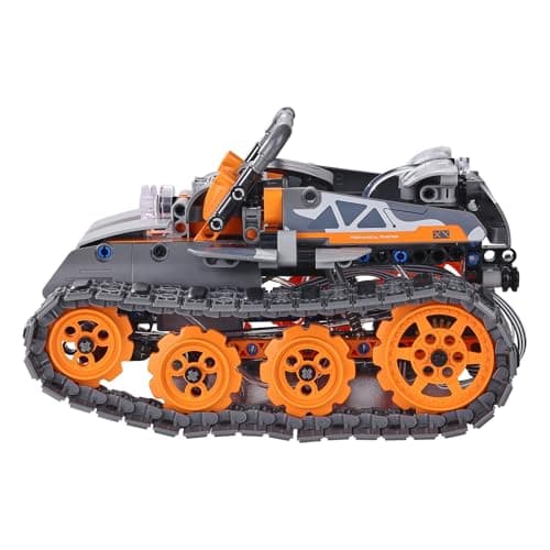 VEVOR Jouets de Construction STEM 5 en 1, Kit de Construction Voiture RC Robot Télécommandé, 554 Pièces, Contrôle par Application, Cadeau pour Création Enfants, Garçons, Filles, Âgés de 6 Ans et Plus