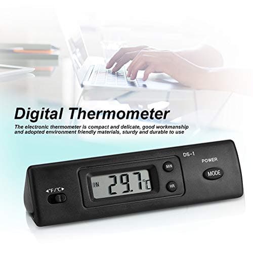 Capteur de sonde de thermomètre de compteur de température électronique LCD Digital Delaman câblé pour réfrigérateur