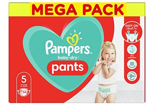 Pampers PANTS TAILLE 5 BABY-DRY COUCHES-CULOTTES 94 COUCHES (12-17 KG)