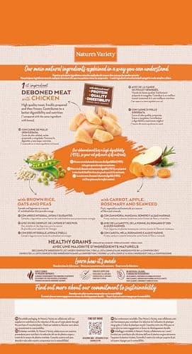 Nature's Variety Original - Croquettes pour Chats Adultes - avec du Poulet déssossé - 1,25kg