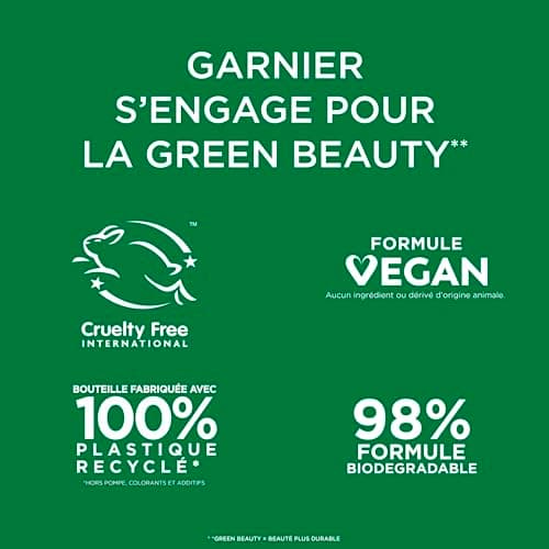 GARNIER Skin Active - Gel Nettoyant Apaisant - pH Neutre - Élimine Maquillage & Impuretés - Hydrate & Repulpe - Enrichi En Aloe Vera, Glycérine & Acide Hyaluronique - Vegan & Cruelty Free - 250 ml