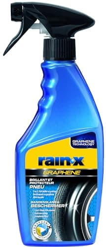 Rain-X Detailing Auto, Brillant Pneu Voiture et Nettoyant Plastique Voiture 500 ml