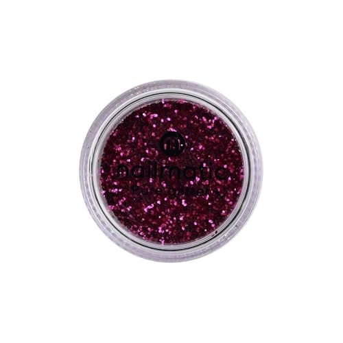 Nailmatic Coffret Paillettes Dorées et Rose Foncé Biodégradables - Paillettes Visage, Ongles et Cheveux - Maquillage Paillette Dermatologiquement Testée à Base de Plantes - Fabriqué en Europe