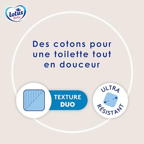 Lotus Baby Peau Nette - Cotons bébé - 510 Cotons